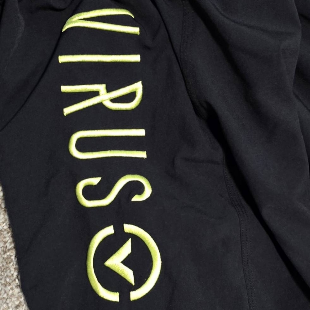 Virus Black Athletic Shorts - Picture 4 of 4